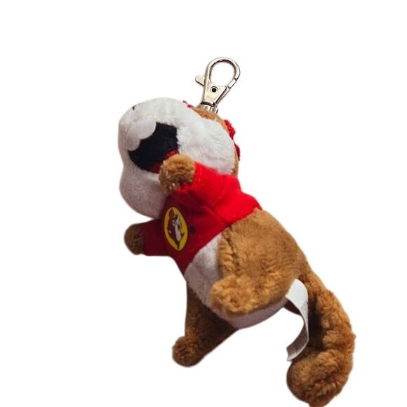 BUC-EE'S Beaver Plush Keychain Travel Center Logo Souvenir Gas Store - Picture 4 of 4